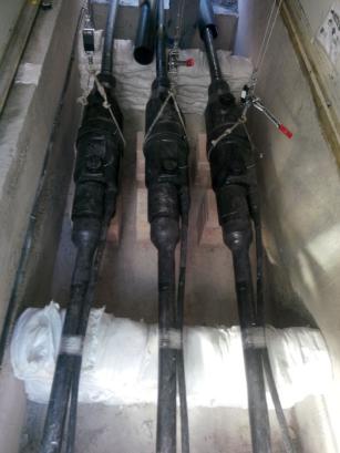154kV Pfisterer XLPE Cable Joints 